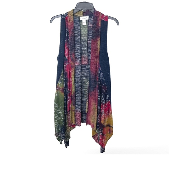 Long Tunic Top by ARIS.A, Size Small, Navy and assorted colors - Picture 1 of 1